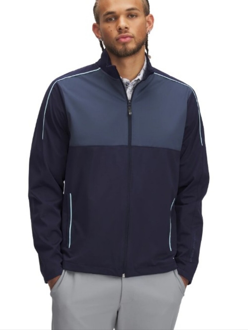 NEW! Under Armour Men's Golf UA Drive Wind Full-Zip Jacket Size L